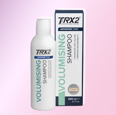 Purumo suteikiantis šampūnas „TRX2® Volumising Shampoo“